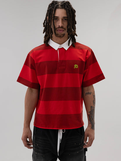 COLLEGE DROPOUT POLO - RED