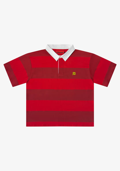 COLLEGE DROPOUT POLO - RED