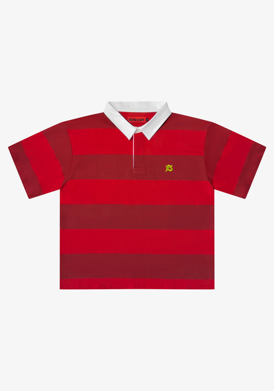 COLLEGE DROPOUT POLO - RED